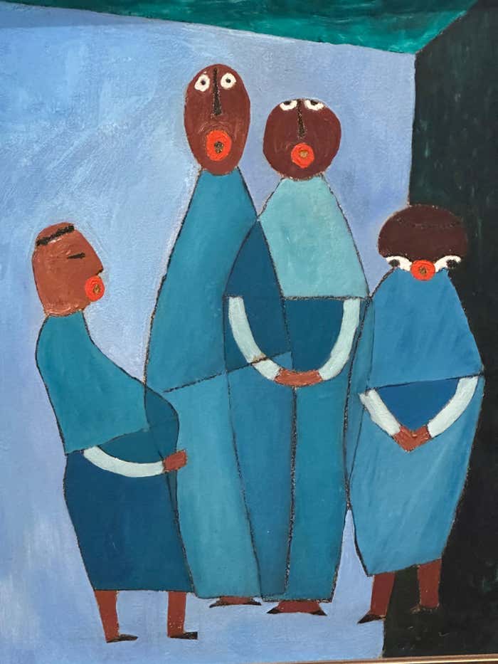 A Family Portrait- Oil Painting on Canvas