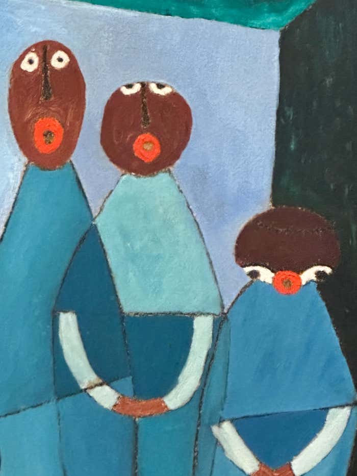 A Family Portrait- Oil Painting on Canvas