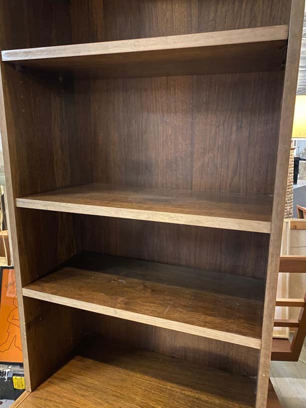 Mid-century Walnut Chest of Drawers and Cabinet Shelves