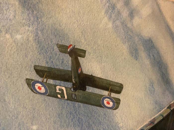 "Sky Battle" Airplanes Litoghraph by J.D. Carrick