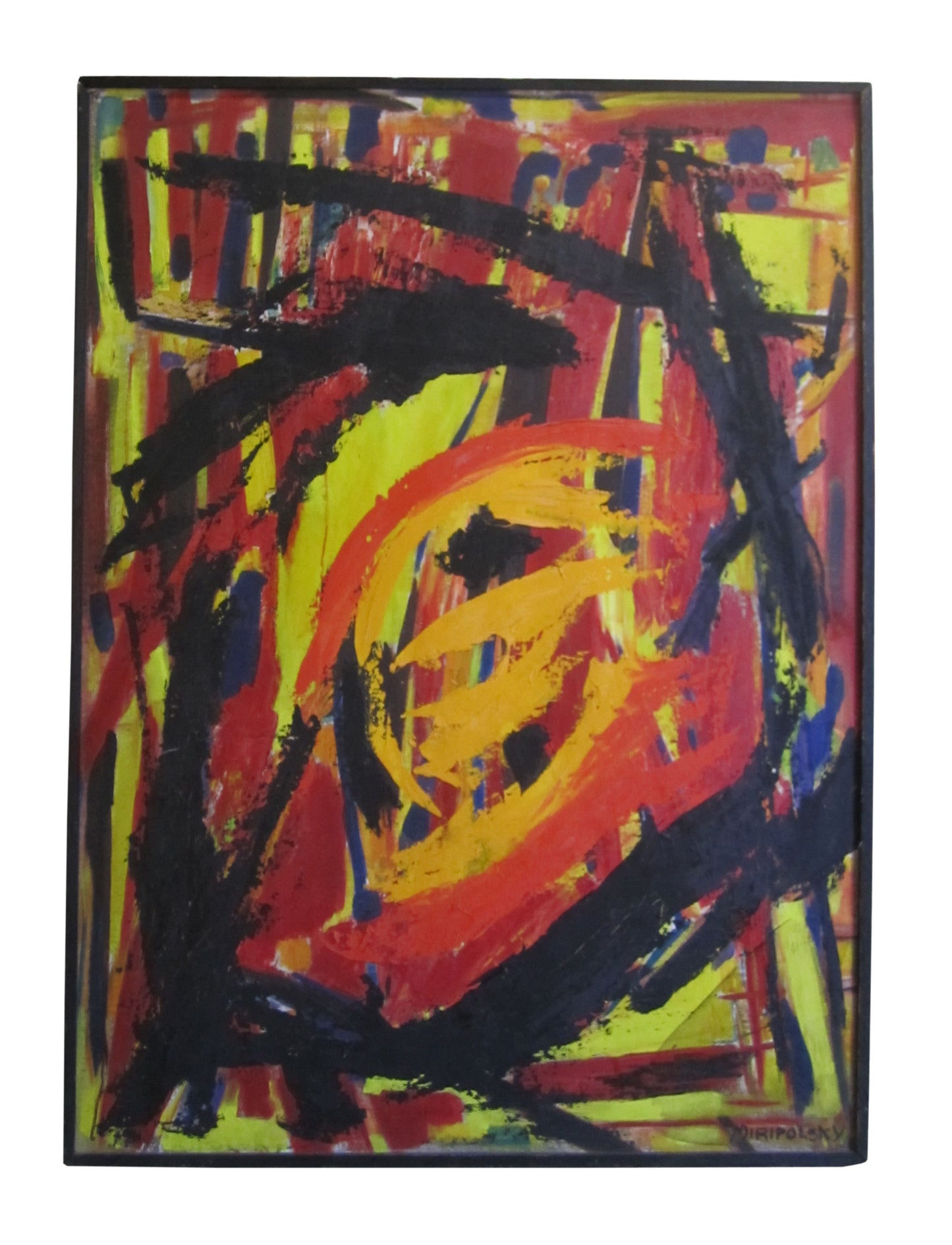Abstract Expressionist by Bert Miripolsky